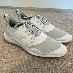 Puma Golf Men's Ignite Nxt Lace Golf Shoe, Puma White-Puma